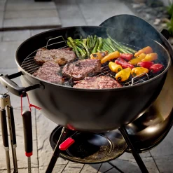 22” Original Kettle® Stealth® Edition Charcoal Grill