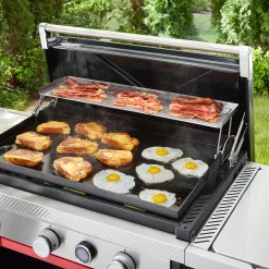 Dual-Level Warming Rack