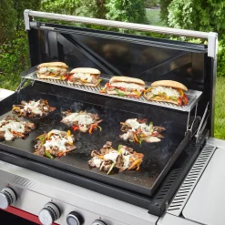 Dual-Level Warming Rack