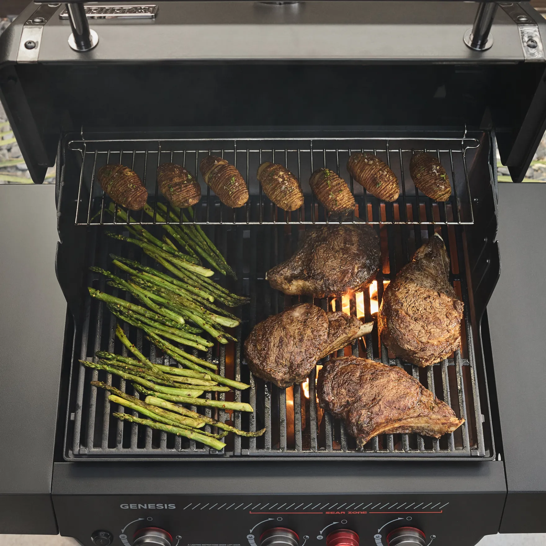 Genesis® E-330 Gas Grill Stealth® Edition (Liquid Propane)