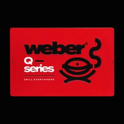 Limited Edition Weber Q Series Metal Sign
