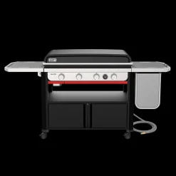 Slate® 36" Rust-Resistant Griddle with Flip-Up Side Table (Natural Gas)