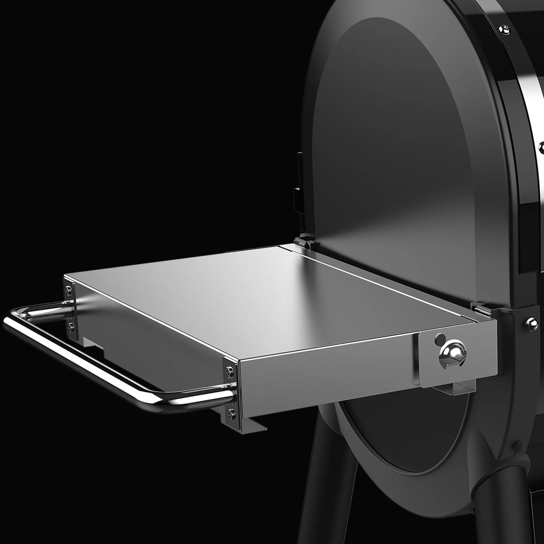 Stainless Steel Folding Side Table - SmokeFire Wood Pellet Grills
