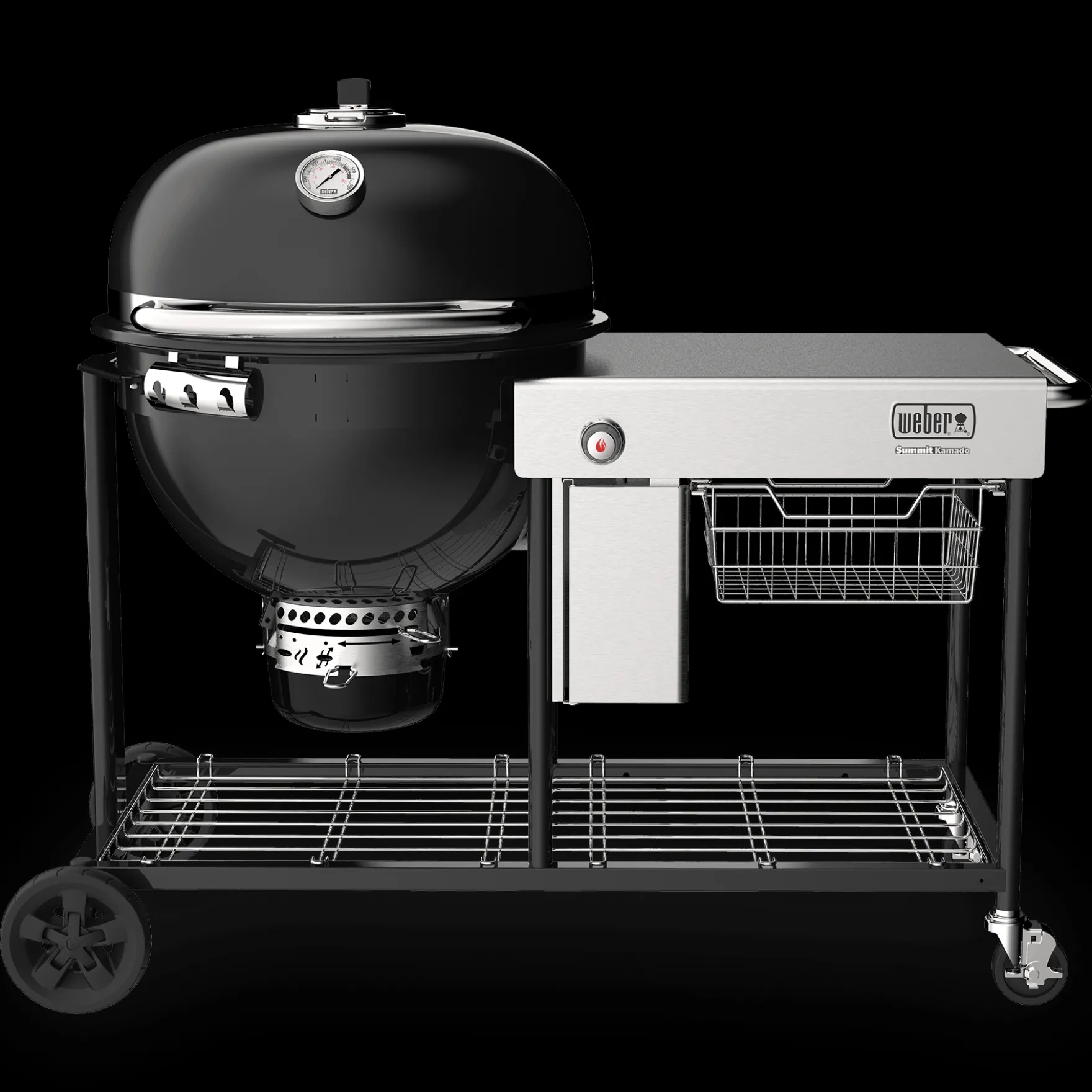 Summit® Kamado S6 Charcoal Grill Center