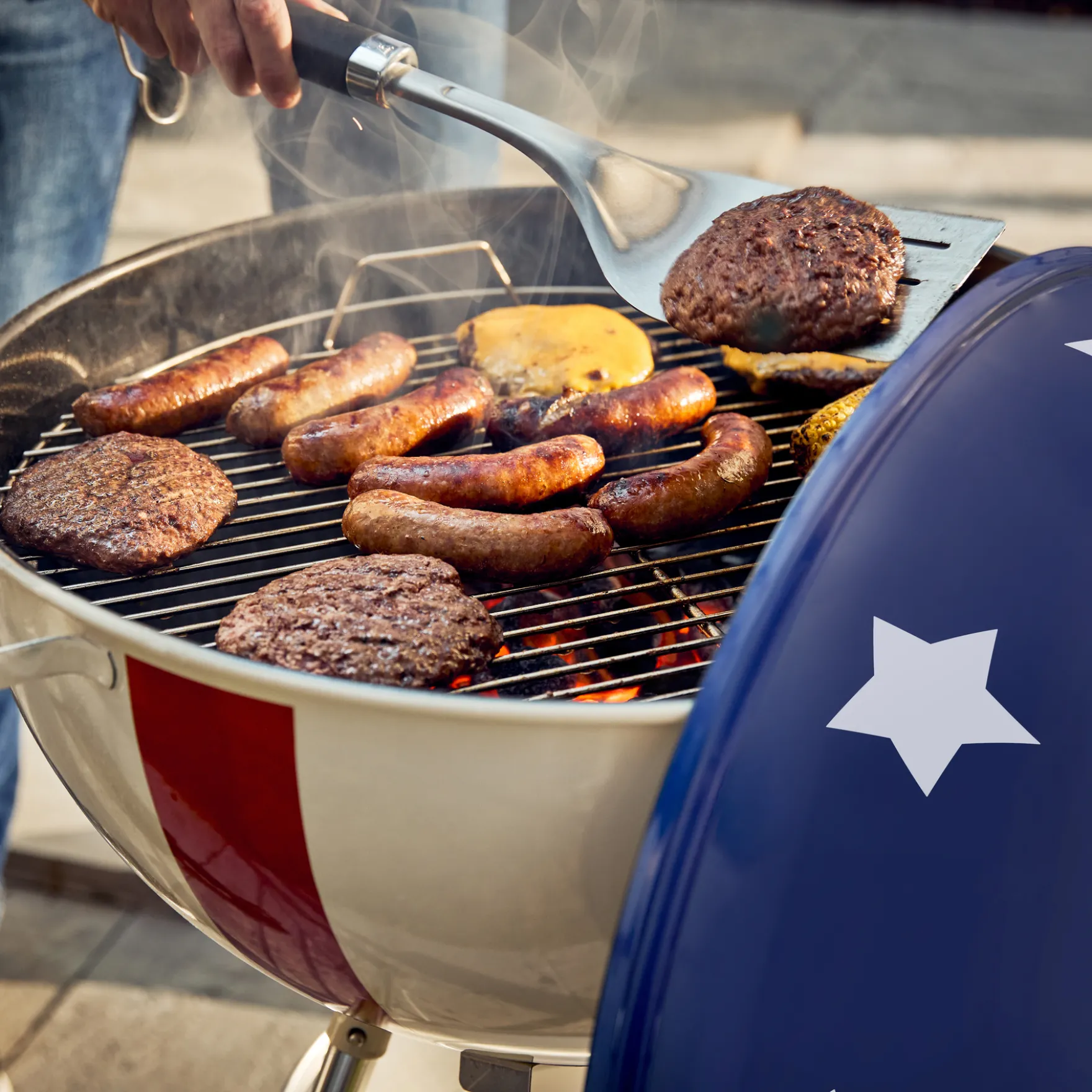 Weber 22” Star-Spangled Kettle