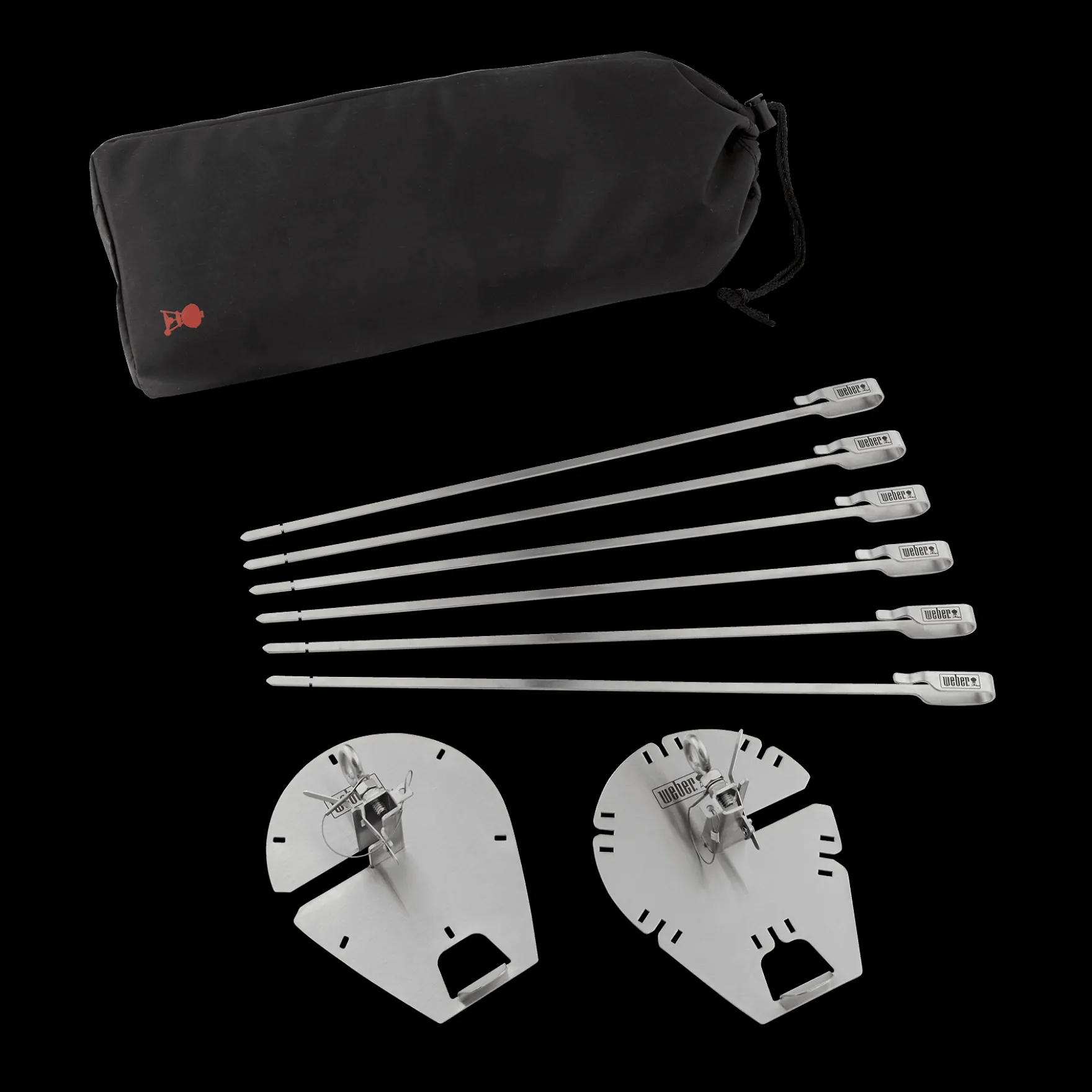 WEBER CRAFTED Rotisserie Skewer Set